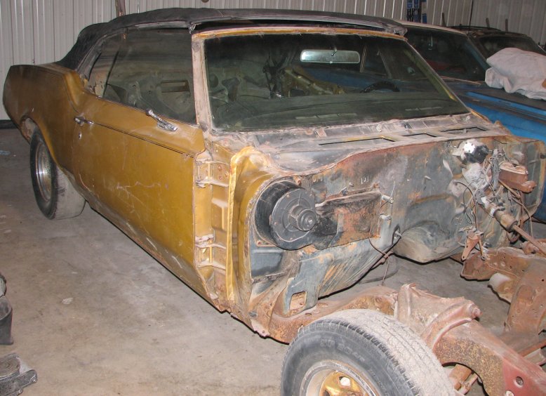 1970 Olds Cutlass Convertible