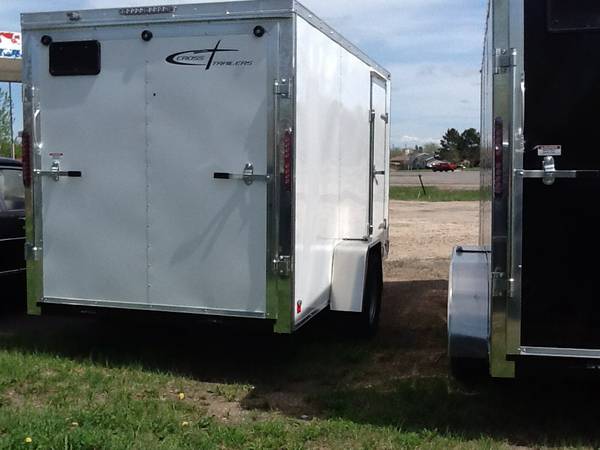 2014 Cross Trailer White 12x6 Main Image