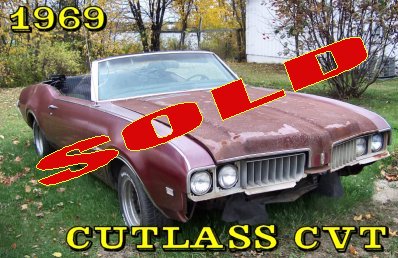 1969 Oldsmobile Cutlass S Convertible - Project Main Image