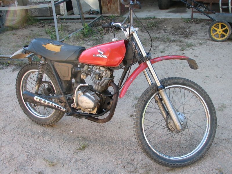1975 Honda 125 Motorcycle