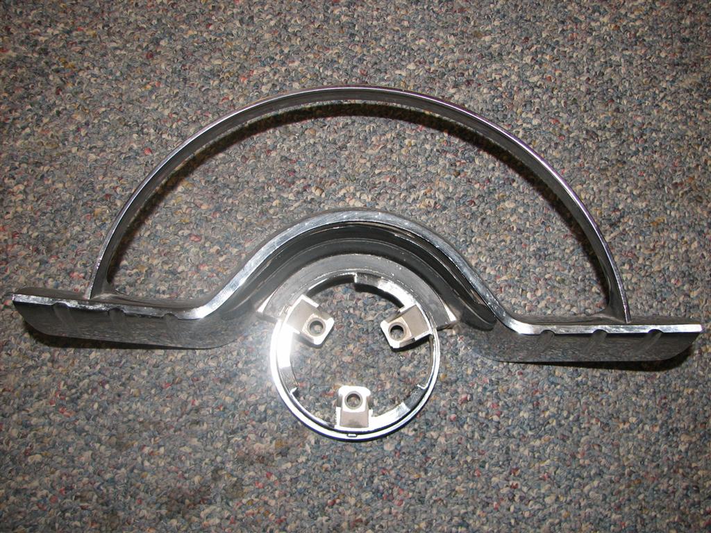 1957-1958 Plymouth Fury Steering Wheel Horn Bar Cl