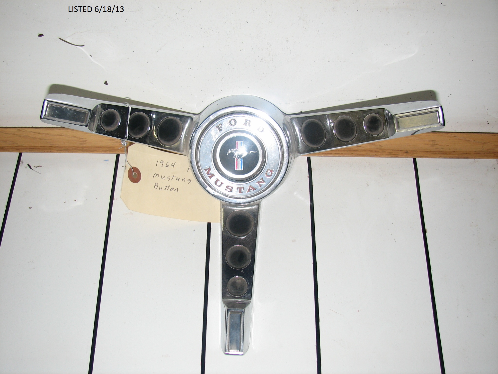 1964 Ford Mustang Horn Bezel